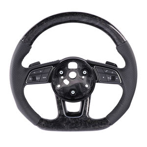 Volant de direction en carbone forgé à fond plat en gros pour <span class=keywords><strong>Audi</strong></span> MK7 GTI <span class=keywords><strong>RS</strong></span> Q8 B9 S6 2007 - Product Image 1