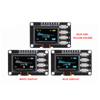 Módulo de Pantalla OLED de 0.96 Pulgadas 12864 con Interfaz de Teclado Matrix, Teclado IIC SSD1306