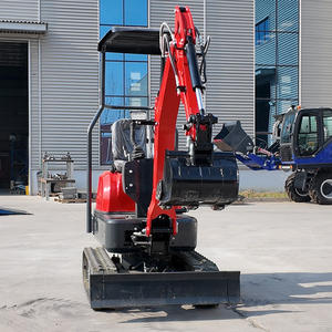 Livraison gratuite, mini-excavatrice sur chenilles de 1 tonne, moteur Kubota CE EPA Euro 5, multi-accessoires, cabine confortable <span class=keywords><strong>pour</strong></span> utilisation à la ferme et au jardin - Product Image 2