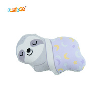 Famipet Fabricant Vente en gros personnalisée Nouveau design mignon de paresseux et d'ours Jouet pour animaux de compagnie en peluche douce, froissée et couineuse Ensemble de jouets couineurs pour chiens