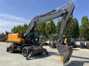 Escavadeira Rodas à Venda com 1.1cbm Balde Capacidade Ws21.5 Toneladas Escavadeira Rodas - Product Image 6