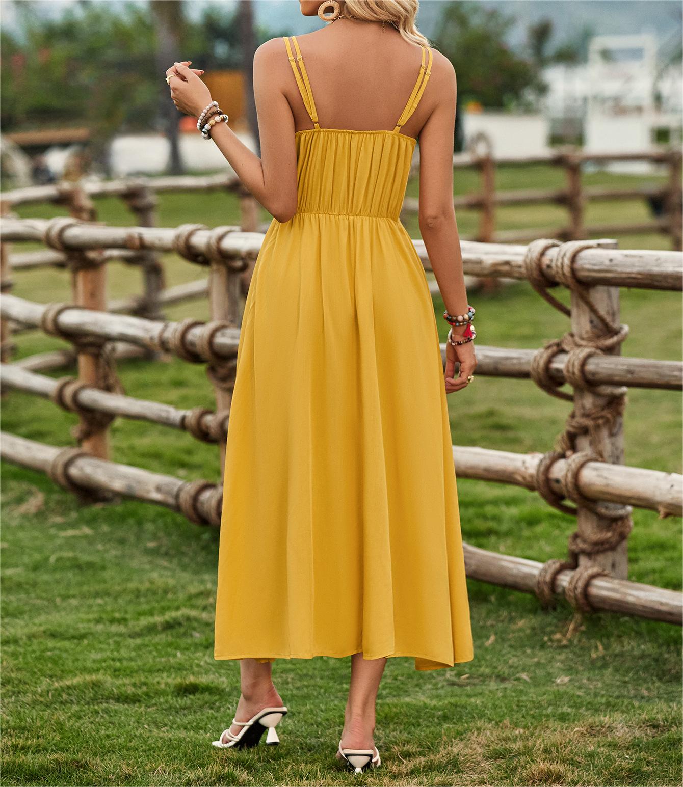 womens modest summer dresses Odbmxy Maxi Short Sleeve T-Shirt Sundress Holiday Loose Dress Women Plain with Pockets, Women's, Size: XL, Green 22% Nylon Modest Summer Fresh Style Casual