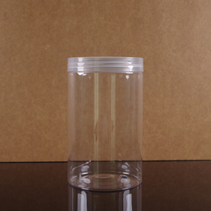 800Ml/27Oz Nhựa Pet Xi Lanh Cấp Thực Phẩm Lưu Trữ Container Với Nắp Cho Sô Cô La Lưu Trữ Chai Nhựa - Product Image 2