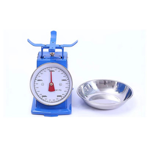 Veidt Weigh 3kg Mechanical Tray Vegetable Market Stall Kitchen Household Spring Dial Scale Iron Sheet <b>Small</b> Platform QE-SP21-3kg - Product Image 5
