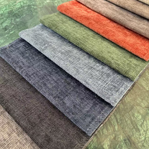 Chất lượng hàng đầu Chenille vải đồng bằng bọc 100% polyester Chenille đồ nội thất sofa ghế vải cho đồ nội thất dệt <span class=keywords><strong>Estro</strong></span> - Product Image 4