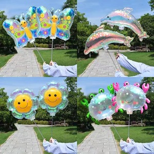 Palloncino palmare incandescente delfino nuovo stile colorato partito a Led palloncino <span class=keywords><strong>per</strong></span> la promozione della scuola materna piccolo regalo di compleanno - Product Image 6
