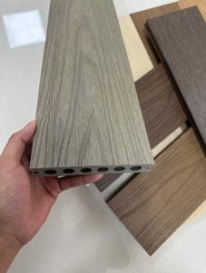 Modern Outdoor WPC Wood-Plastic Composite <strong>Decking</strong> Tiles Co-Extruded Waterproof For Garden And Park Material Teak And PVC - Product Image 6