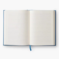 Carnet de notes personnalisé avec couverture en lin imprimé floral, design sur mesure, journal chrétien en tissu