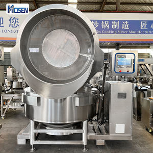 Friteuse industrielle automatique à gaz en acier inoxydable de grande capacité pour frites de banane, chips de plantain, arachides et oignons frits - Product Image 5