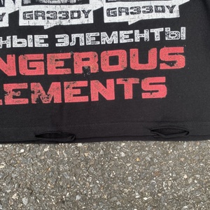 Hip Hop Baumwolle Doppels chicht Waffel Boxy Crop Custom Plain Overs ize Dtg Druck Thermal Langarm Street Wear T-Shirt für Männer - Product Image 6