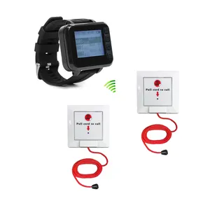 Boutons d'appel infirmier <span class=keywords><strong>pour</strong></span> la maison, téléavertisseur sans fil <span class=keywords><strong>pour</strong></span> les personnes âgées et les patients <span class=keywords><strong>pour</strong></span> demander de l'<span class=keywords><strong>aide</strong></span> - Product Image 1