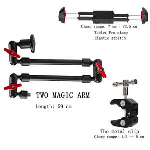 Super pince avec tête sphérique 360 bras magique à Friction articulée pour moniteur LCD et trépied de caméra à lumière LED nouveau produit technologique - Product Image 4