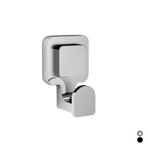 Crochet mural Kara Series pour robe, noir, 6 x 9,4 x 5,3 cm, pour salle de bain - Product Image 1