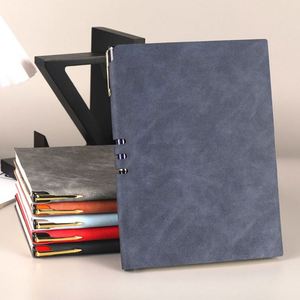 สมุดโน้ตปกอ่อนพิมพ์ลายโรงเรียนแบบกำหนดเอง ของขวัญนักเรียน สมุดโน้ตขนาด A5 สำหรับสำนักงาน สมุดโน้ตปกหนัง - Product Image 2