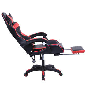Prueba gratuita Precio económico más barato MOQ bajo Gaming Gamer Chair Racing Style Office Home Leather Computer Game Chair con reposapiés - Product Image 3