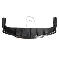 Diffuseur arrière en fibre de carbone véritable pour Mercedes Benz CLA Class W117 CLA250 CLA45 2013 - 2018 Car Styling avec lumière
