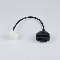 Câble de diagnostic OBD2 OBDII vers connecteur 12 broches pour outil de diagnostic de véhicule