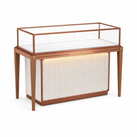 Vitrines d'exposition personnalisées pour bijoux LED et vitrines en verre, adaptées à tous les types de bijouteries, de montres et de magasins de articles de luxe.