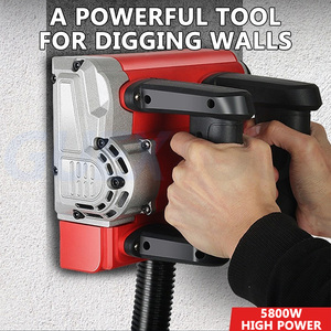 เครื่องขัดผนังและขูดผนัง 5800w สำหรับขจัดสีโป๊วและปรับปรุงผนัง 220V - Product Image 2