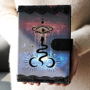 C & H hecho a mano <span class=keywords><strong>de</strong></span> cuero Real Evil Eye Crystal Journal para grabación y cuaderno <span class=keywords><strong>de</strong></span> trabajo diario y estudio - Product Image 2
