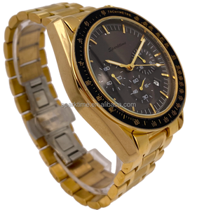 Đồng hồ thạch anh vàng Nam bán buôn với chức năng hiển thị ngày Chronograph chấp nhận Đồng Hồ Hợp Kim Nam tùy chỉnh - Product Image 3