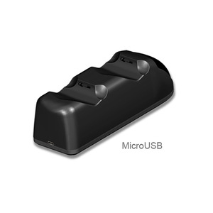 Soporte de cargador LED Dual para controlador de Venta caliente para <span class=keywords><strong>PS4</strong></span> Pro <span class=keywords><strong>PS4</strong></span> <span class=keywords><strong>Slim</strong></span> <span class=keywords><strong>PS4</strong></span> consola Joystick Base de carga accesorios de juego - Product Image 4