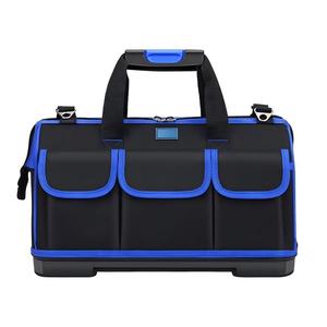 <b>Tool</b> Duffle <b>Bag</b> Large Capacity Water Resistant Oxford Cloth With Plastic Bottom For Repair And Electrical Use - Product Image 1