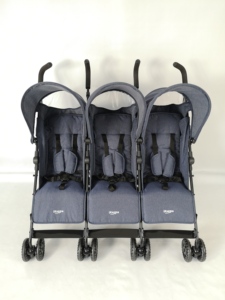 Foldable IKuzma 3 Babies Triplet <strong>Stroller</strong> for <strong>Triple</strong>