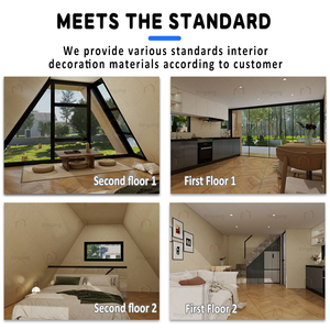 Casa Cápsula Piramidal Solar de Bajo Costo con Diseño <span class=keywords><strong>para</strong></span> Nieve, Casas Prefabricadas <span class=keywords><strong>para</strong></span> <span class=keywords><strong>Vivir</strong></span>, Casas Pequeñas en Venta - Product Image 2