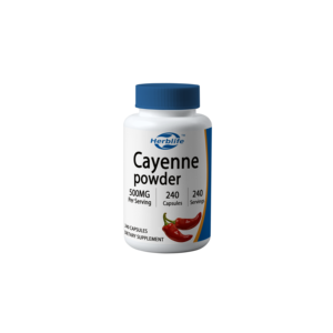 Cayena en Cápsulas 500mg, 240 Unidades - Sin Gluten, Sin OMG, Venta al Por Mayor OEM/ODM - Product Image 1