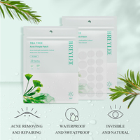 Pour BREYLEE 22 pièces arbre à thé hydrocolloïde huile essentielle acné Patch 0.1mm utilisation de jour pour les soins du visage peau grasse et sèche