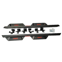 Estribos Laterales Negros de Hierro Zolionwil para Toyota Tundra Doble Cabina 2007-2021