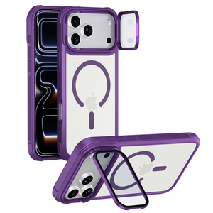 Funda Protectora Transparente con Soporte Plegable para Teléfono Lichicase para <span class=keywords><strong>Samsung</strong></span> S26 S26 Plus S26 Ultra S26 Edge - Product Image 6