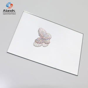 Hoja de espejo flexible de acrílico plateado de 1mm/hoja de acrílico de espejo autoadhesiva - Product Image 3