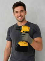 Perceuse sans fil professionnelle sans balais à couple élevé, perceuse à percussion électrique robuste, outils électriques à batterie au lithium