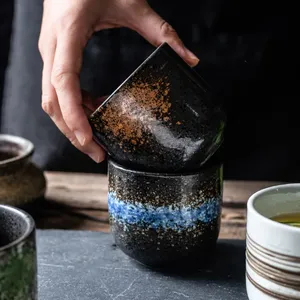 Taza práctica <span class=keywords><strong>de</strong></span> cerámica <span class=keywords><strong>de</strong></span> estilo japonés, <span class=keywords><strong>bonitas</strong></span> <span class=keywords><strong>tazas</strong></span> <span class=keywords><strong>de</strong></span> cerveza, vajilla <span class=keywords><strong>de</strong></span> cocina <span class=keywords><strong>de</strong></span> Sushi, taza <span class=keywords><strong>de</strong></span> té, café, vino, cocina, restaurante, Bar, accesorios - Product Image 2