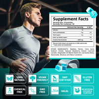 Gommes de créatine de marque privée OEM Monohydrate de créatine pour la force musculaire Gommes de créatine Compléments alimentaires