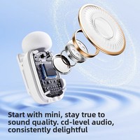Microphone sans fil miniature à clipser pour téléphone portable, idéal pour la diffusion en direct, la réduction du bruit et l'enregistrement radio.