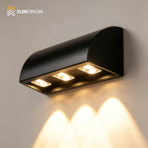 Applique murale LED 6W IP65 pour extérieur, lampe murale LED pour jardin, corps en aluminium, luminaire décoratif - Product Image 6