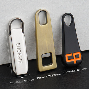 <strong>Custom</strong> Zip Puller, Garment Metal <strong>Zipper</strong> Puller Slider Brand Logo, Bag <strong>Zipper</strong> Head Puller <strong>Zipper</strong> <strong>Custom</strong> Metal <strong>Zipper</strong> <strong>Pull</strong> Logo - Product Image 5