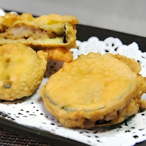 Tempura d'aubergine pré-frit pour friteuse à <span class=keywords><strong>air</strong></span>, légume <span class=keywords><strong>congelé</strong></span> à faible teneur en huile, apéritif à service rapide - Product Image 4
