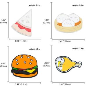 Insignes d'é<span class=keywords><strong>pingles</strong></span> de marque personnalisés Conception personnalisée <span class=keywords><strong>Chips</strong></span> de fleurs sur le thème des fruits Émail pour épinglette Broches Entreprise - Product Image 2