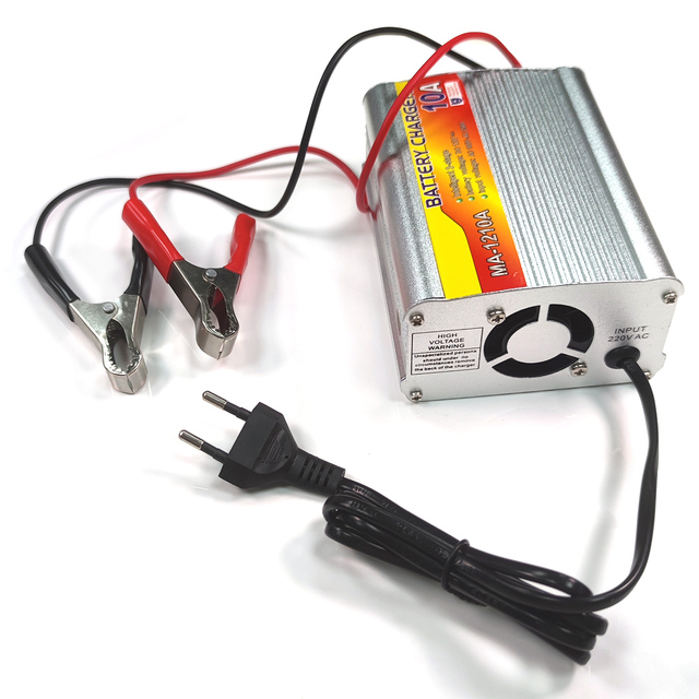 12V Car Battery Charger 12 V Motor Smart Fast Power Charge Adapter Moto Lead Acid Storage Cell Auto Battery Charging