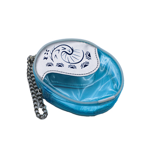 Personalized PVC Clear Portable Cash Coin <b>Bag</b> Metal Chain Hanging <b>Bag</b> Mini <b>Make</b> <b>Up</b> Lipstick <b>Bag</b> with Zipper Closure - Product Image 2