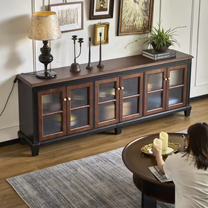 Mueble para <span class=keywords><strong>TV</strong></span> Retro, Sensación de Lujo y Exquisitez, Mueble Base para Sala de Estar Estilo Americano, Estilo de Hogar Exquisito - Product Image 1