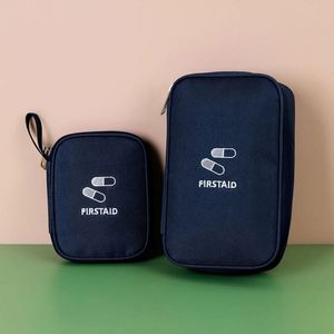 Bolsa de Almacenamiento de Medicamentos Bordada a la Moda, Kit de Primeros Auxilios para el Hogar, Aire Libre, Estudiantes, Viajes, Salud y Supervivencia en Caso de Epidemia - Product Image 4
