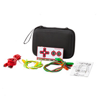 Petite boîte de rangement avec lanière remplacement de mallette de rangement rigide de luxe pour Makey Makey Invention Kit de jeu édition boîte-cadeau noir