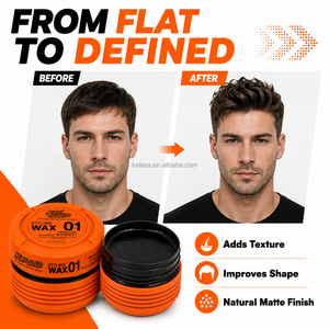Cera para Cabello Profesional para Hombres, Fijación Fuerte y Flexible, Texturizante, Volumen Natural, Acabado Mate - Product Image 5