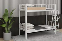 Lits superposés métalliques modernes YuanZhang à prix d'usine pour dortoirs, pour adultes et enfants, avec échelle