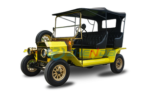 Voiture électrique de luxe classique populaire, couleur noire, style rétro vintage, homologuée CE pour la route, véhicule d'occasion à vendre - Product Image 2